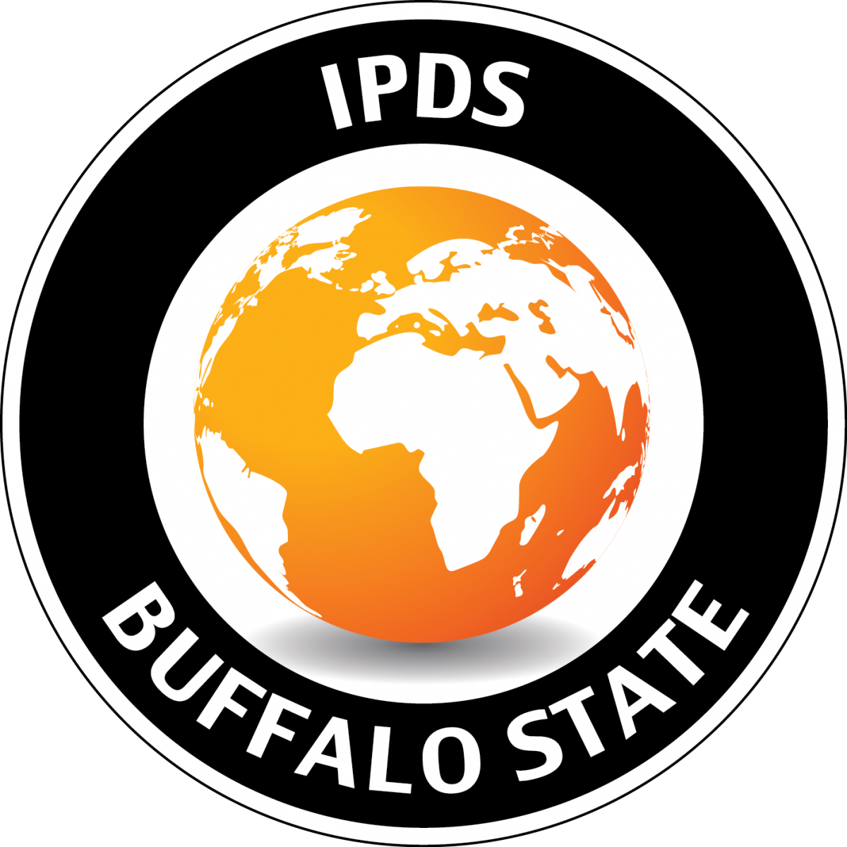 IPDS Buffalo State icon with globe
